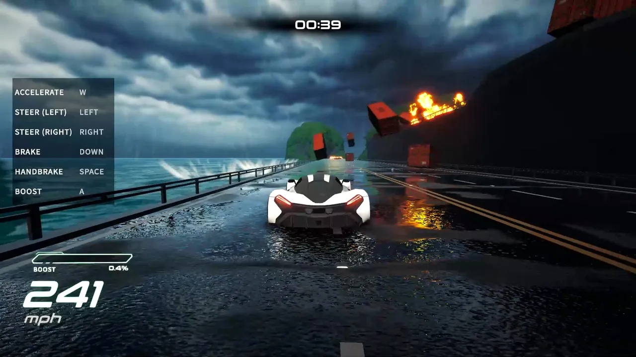 Explosive Track - Crazy Action Arcade Racing screenshot 3