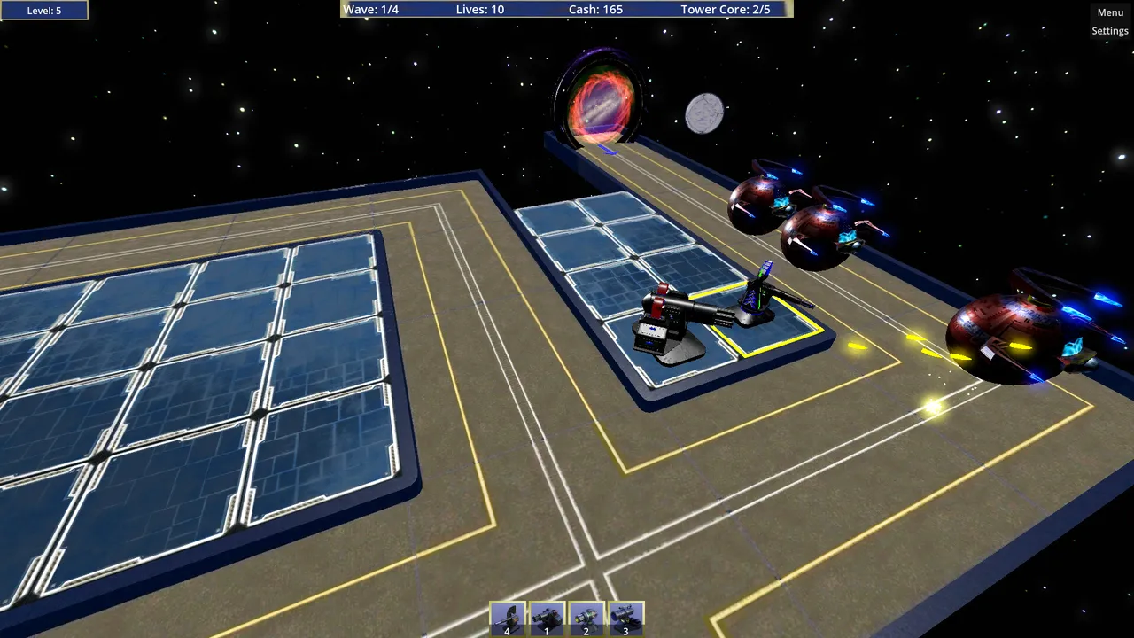 Galaxy Defenders (Classic TD) screenshot 1
