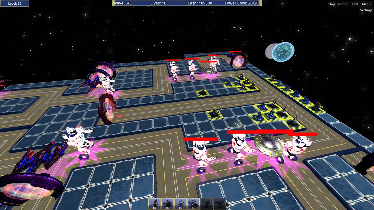 Galaxy Defenders (Classic TD) screenshot 3