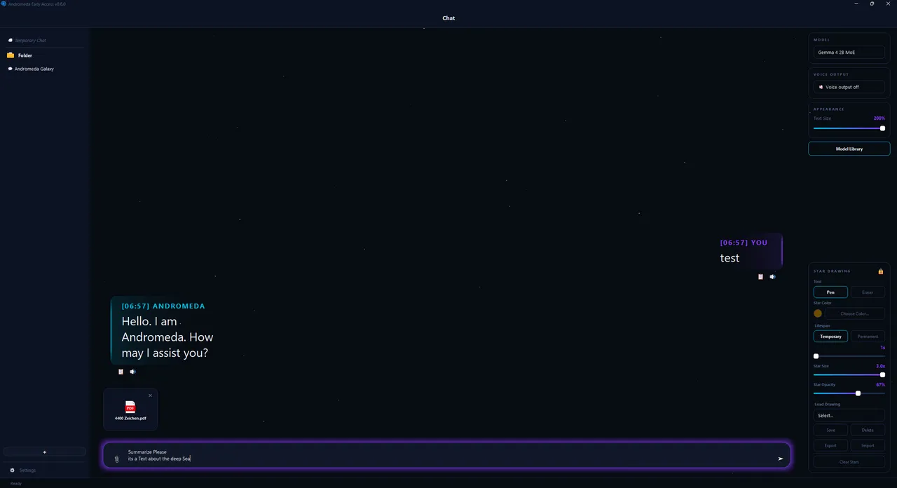 SmarterWaysProductions: Andromeda screenshot 1