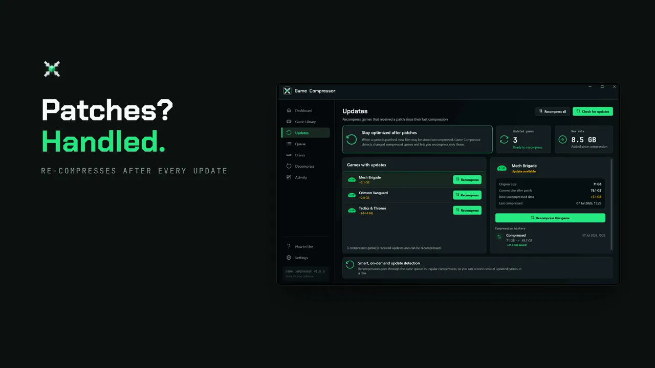 Game Compressor screenshot 3