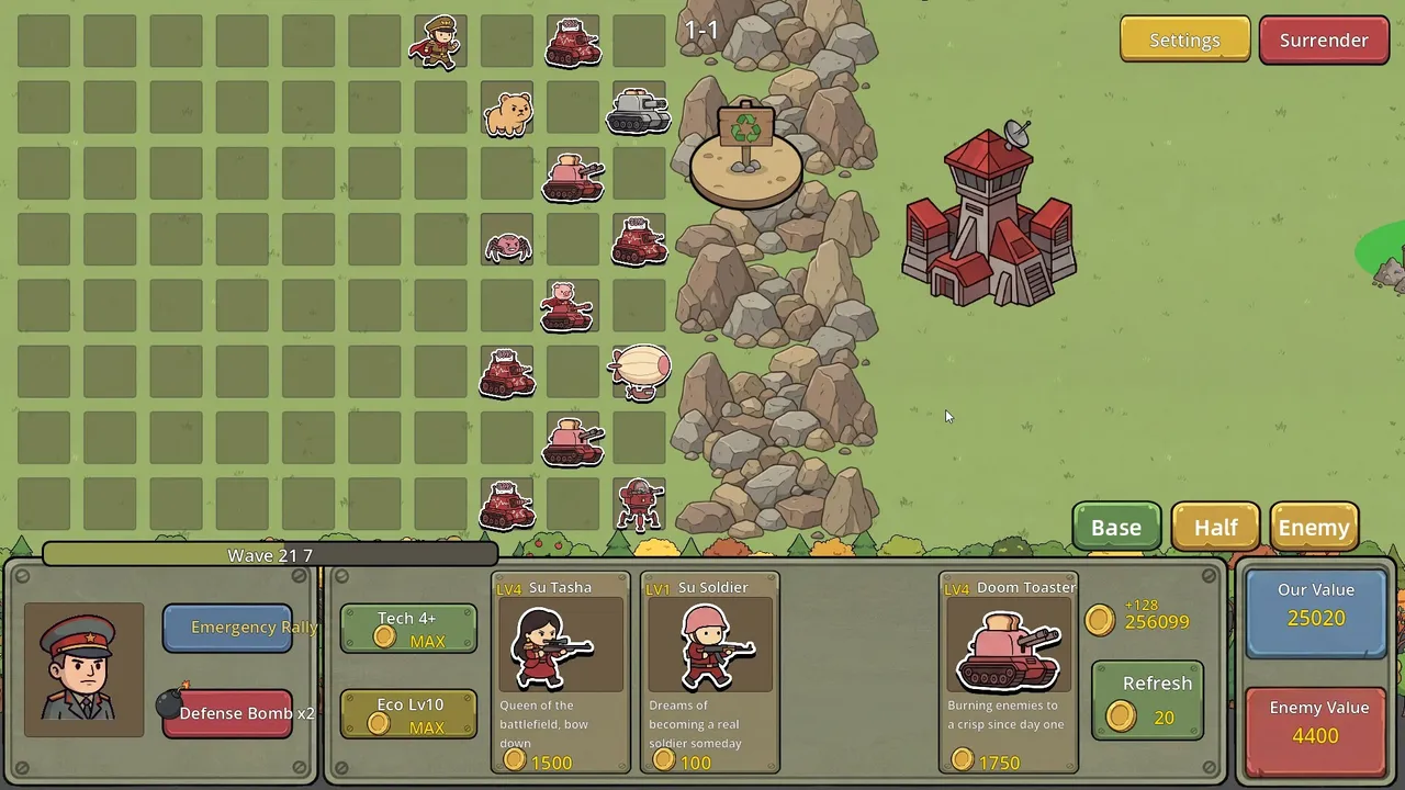 MoeArmy vs SuArmy screenshot 1