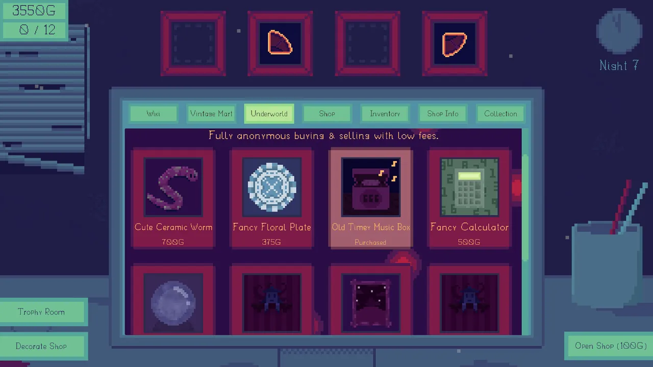 Curio Shop screenshot 1