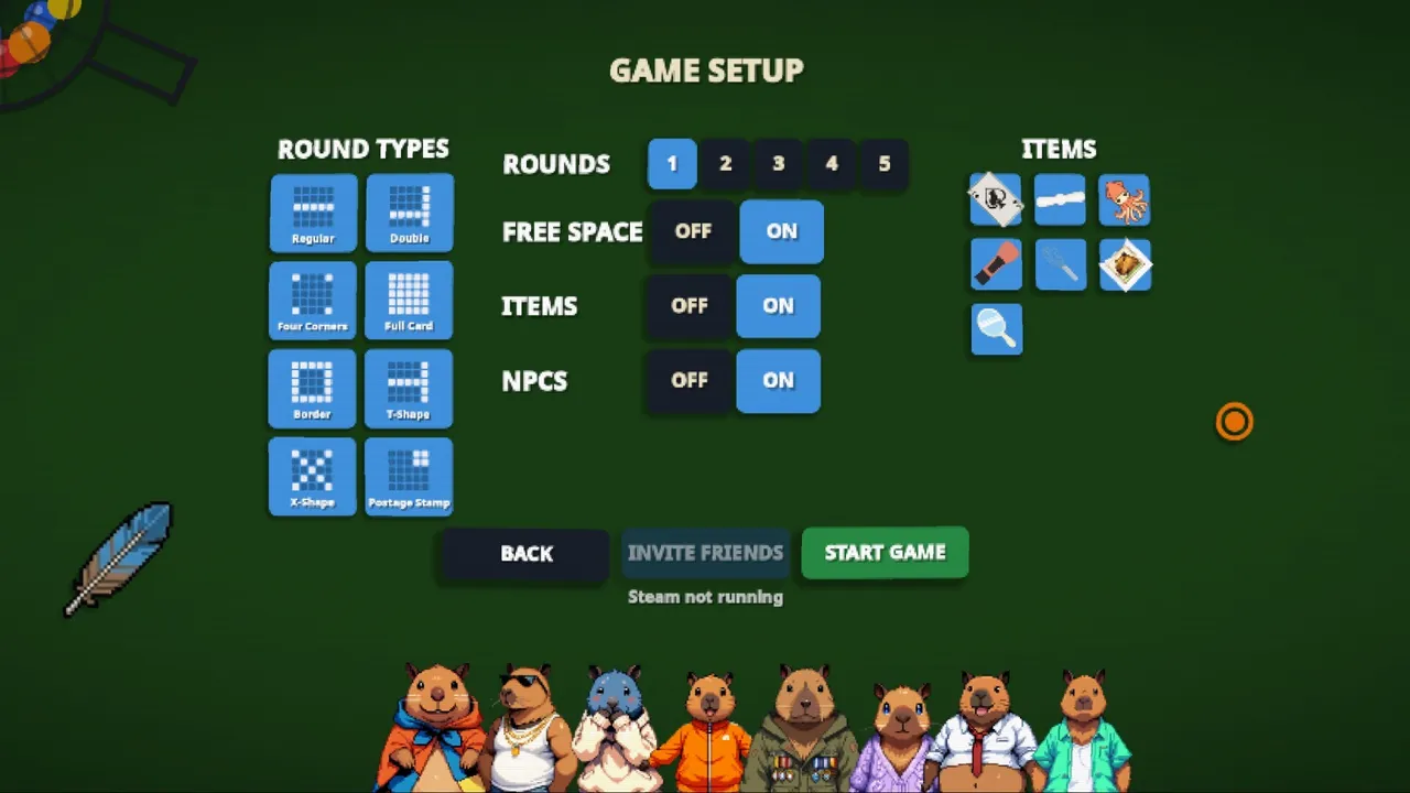 Capybara Bingo screenshot 5