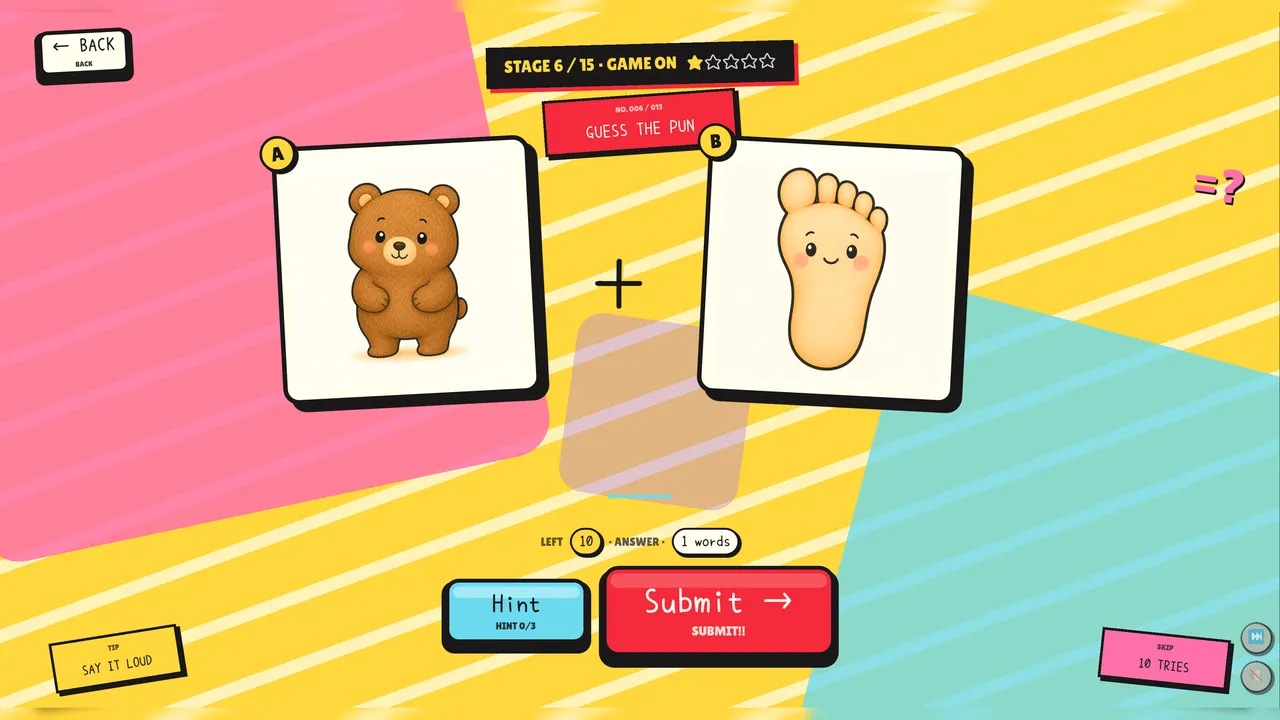 Pun-ishment screenshot 1