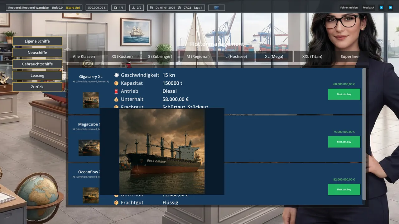 European Seafreight Tycoon screenshot 5