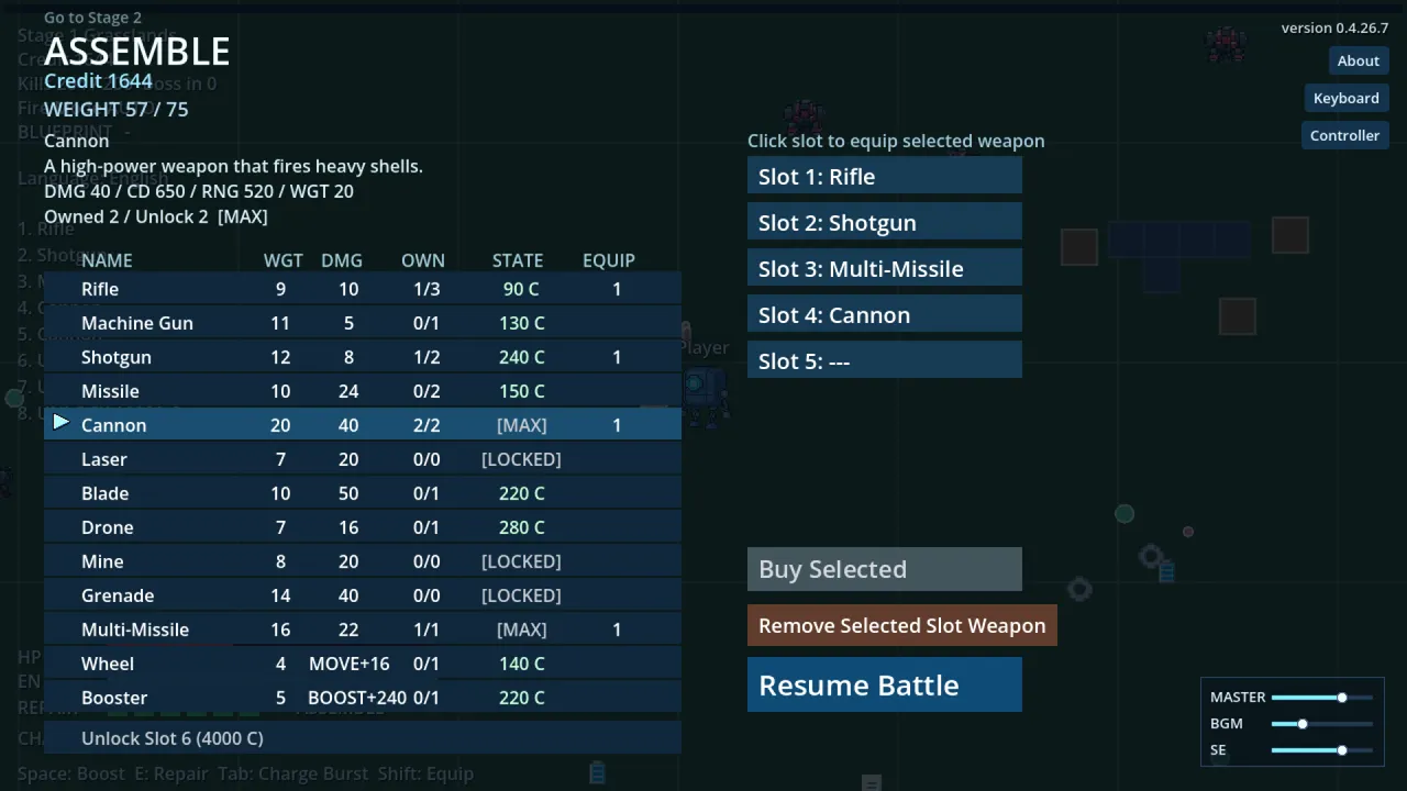 OctoMech Survivors screenshot 2