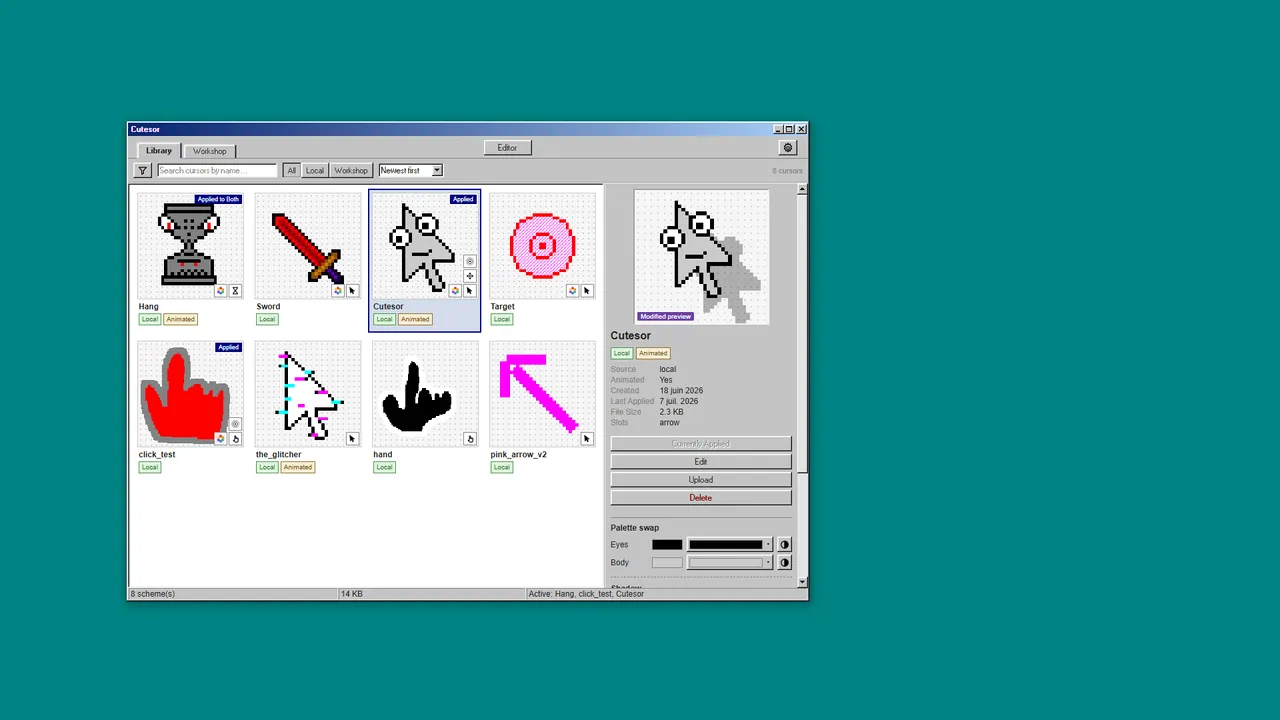 Cutesor - Cursor Studio screenshot 2