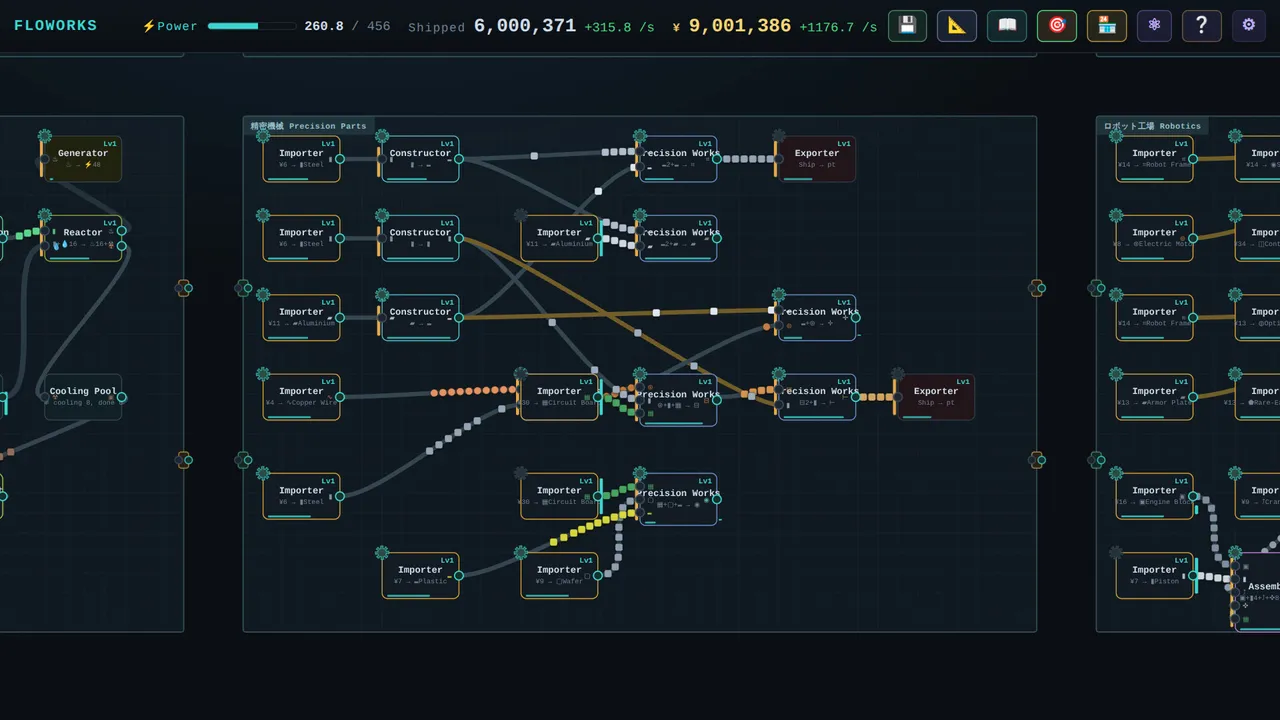 FLOWORKS screenshot 3