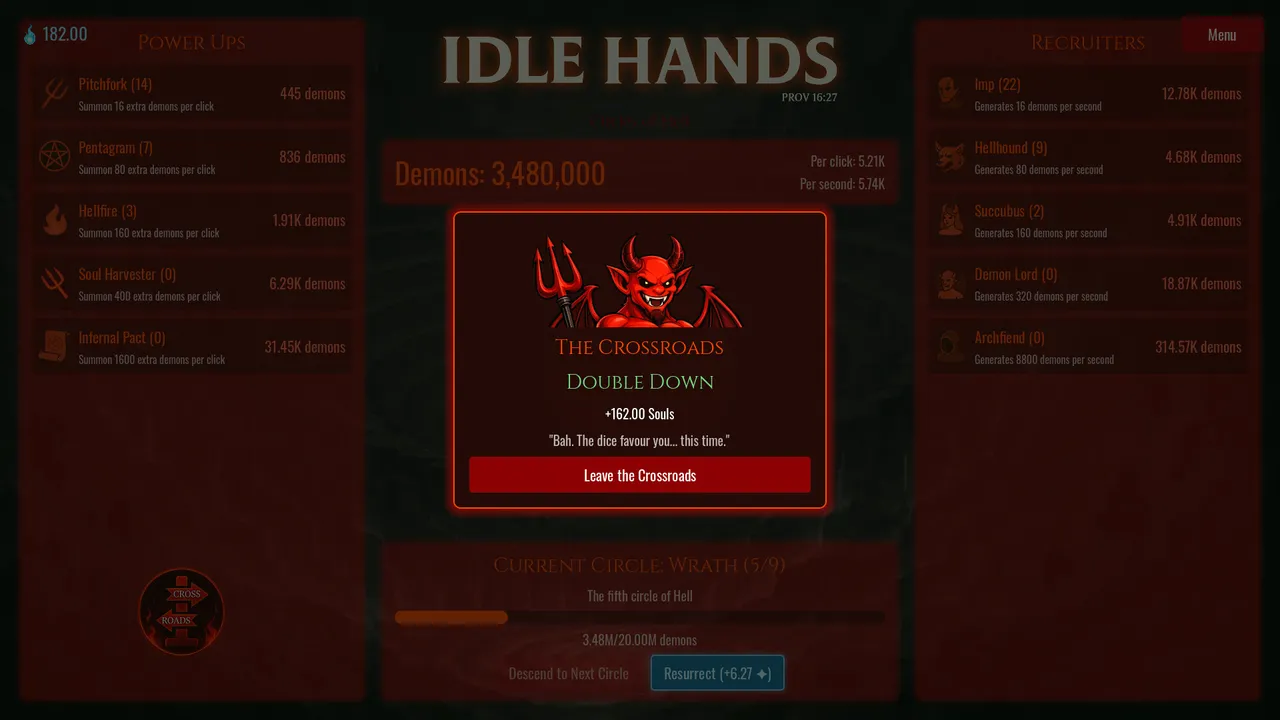 Idle Hands screenshot 2