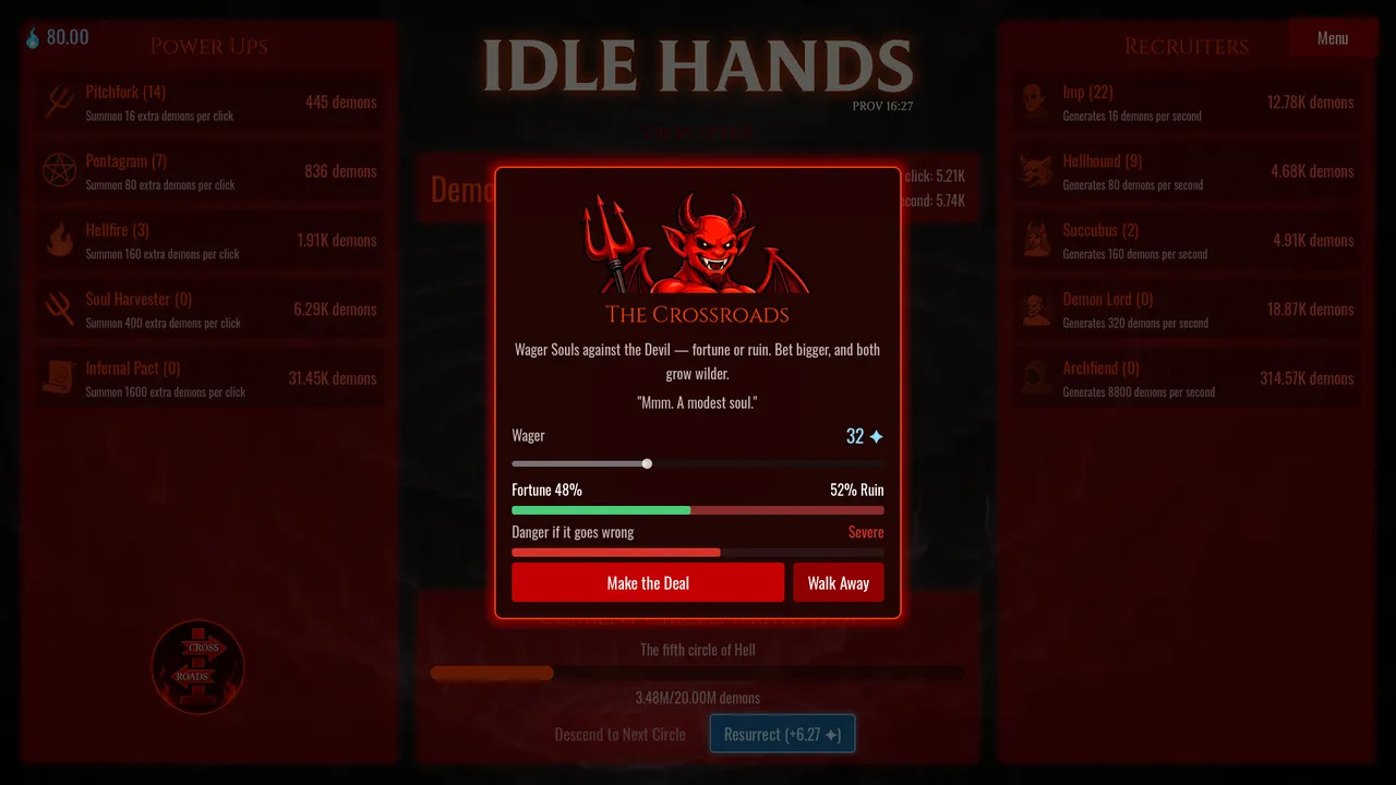Idle Hands screenshot 3