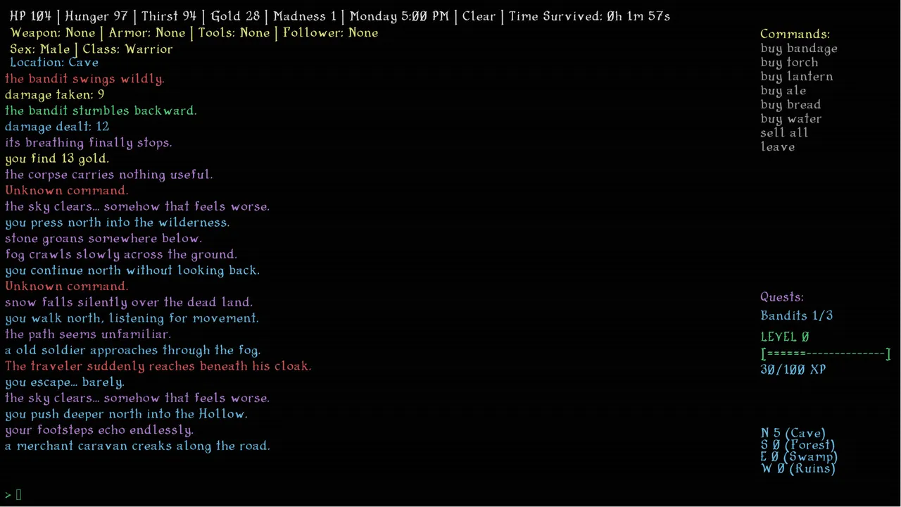 Dark Hollow RPG screenshot 5