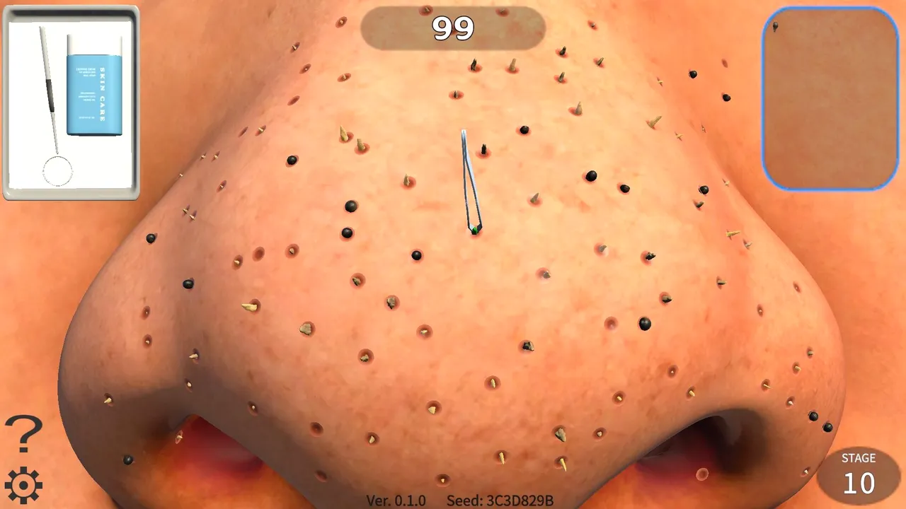 Pore Cleaning Simulator screenshot 1