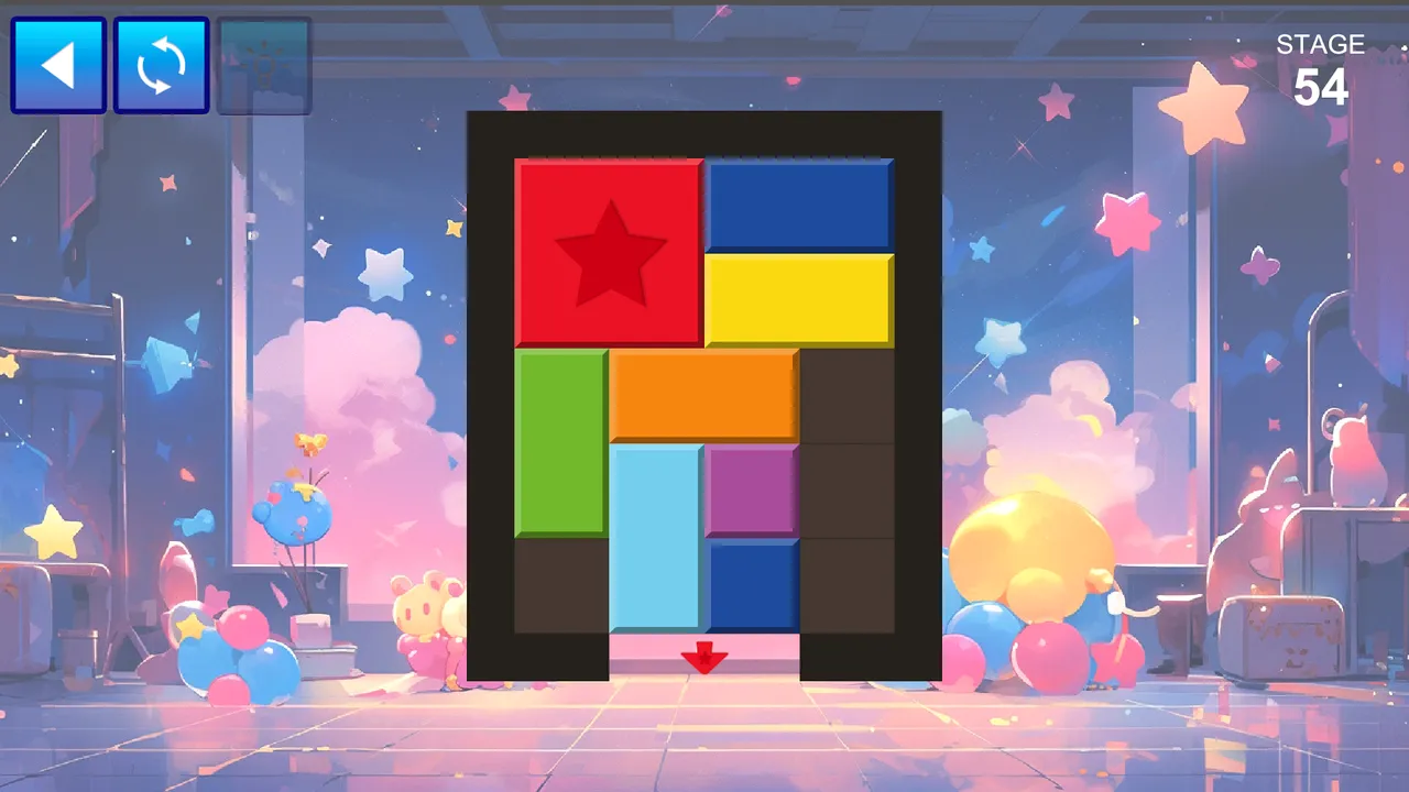 SLIDE BLOCKS ~ブロックをゴールに運ぼう!~ screenshot 2