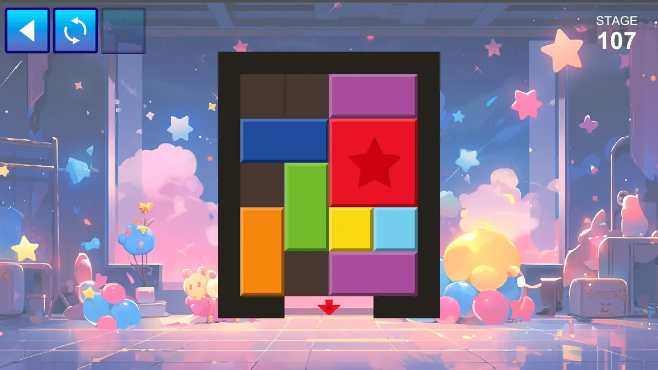 SLIDE BLOCKS ~ブロックをゴールに運ぼう!~ screenshot 3
