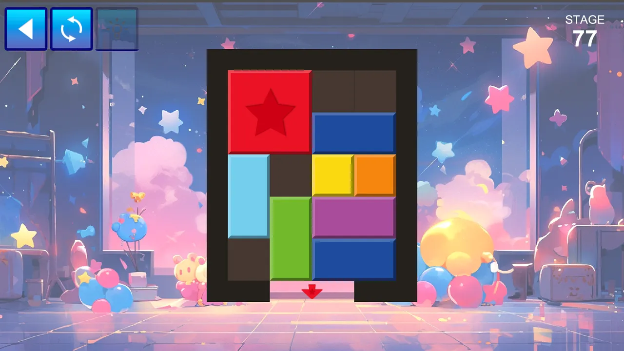 SLIDE BLOCKS ~ブロックをゴールに運ぼう!~ screenshot 4