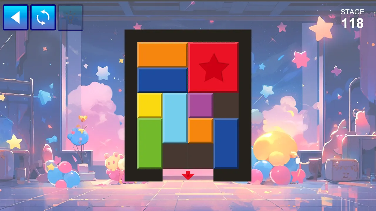 SLIDE BLOCKS ～ブロックをゴールに運ぼう！～ screenshot 5